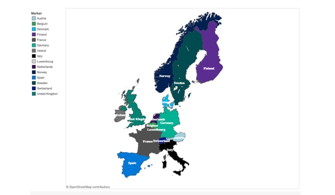 Bing Ads Network in Europe