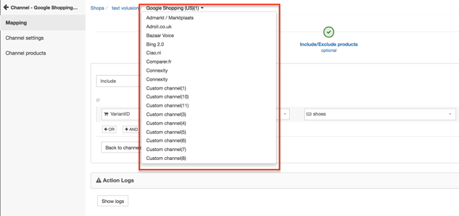 New DataFeedWatch Channel Switcher