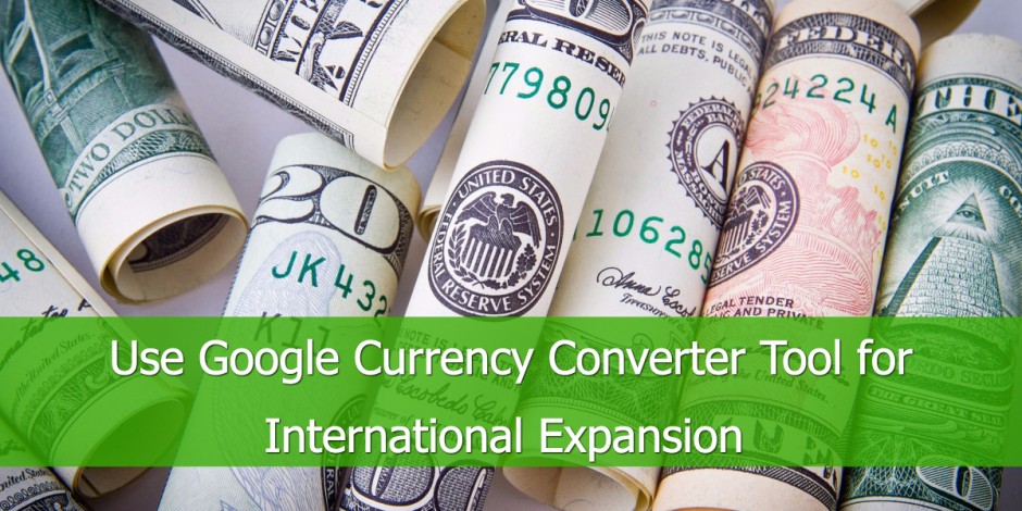 Google Shopping Currency Convertor Tool