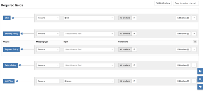 eBay Marketplace Distribution Feed Template