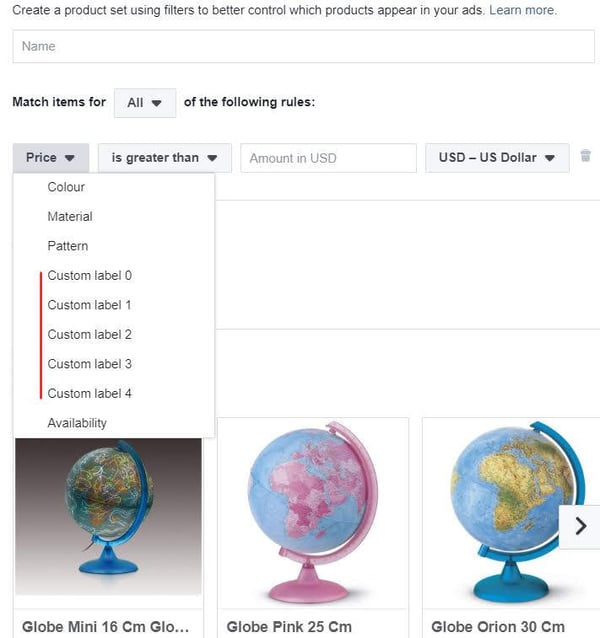 facebook_product_sets_filters_custom_labels