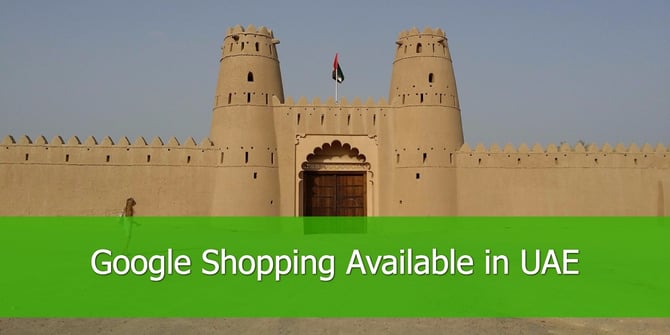 Google Shopping is Available in UAE