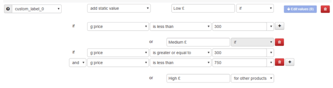 Google Shopping Custom Labels in DataFeedWatch