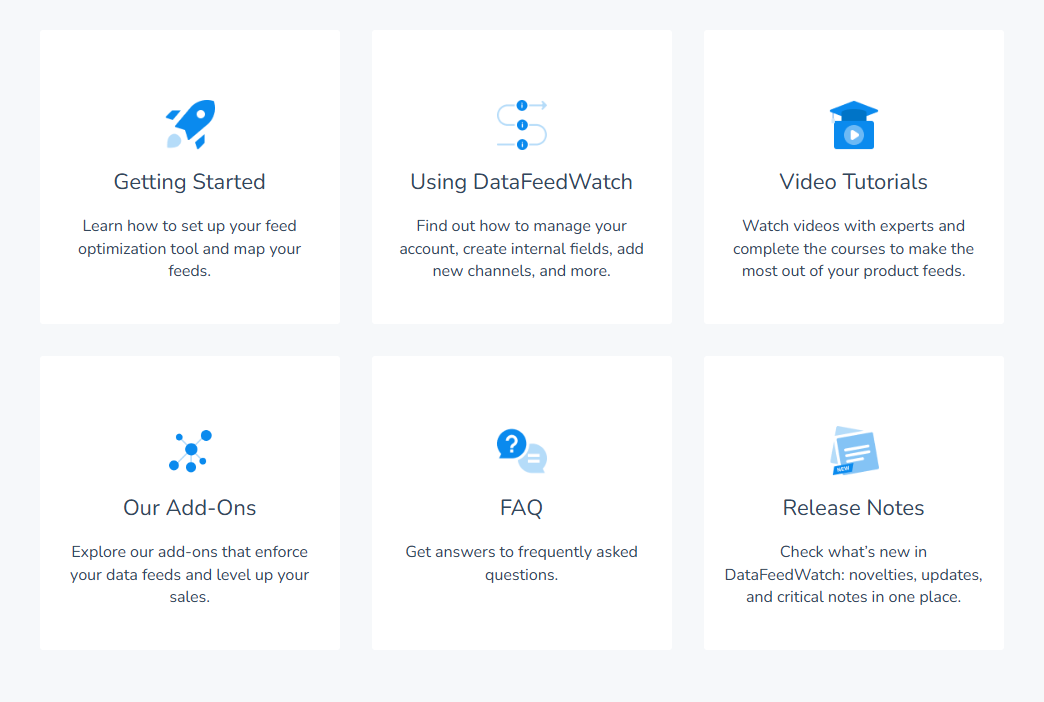 helppage_categories_datafeedwatch
