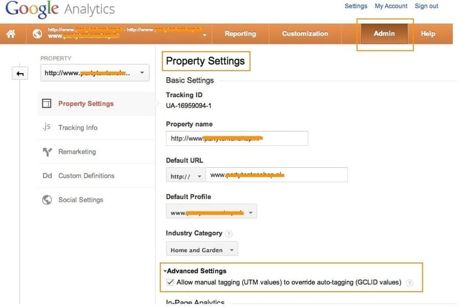 Overwrite Autotagging in Google Analytics