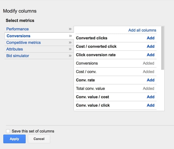 SKU Level Bidding in Google Shopping