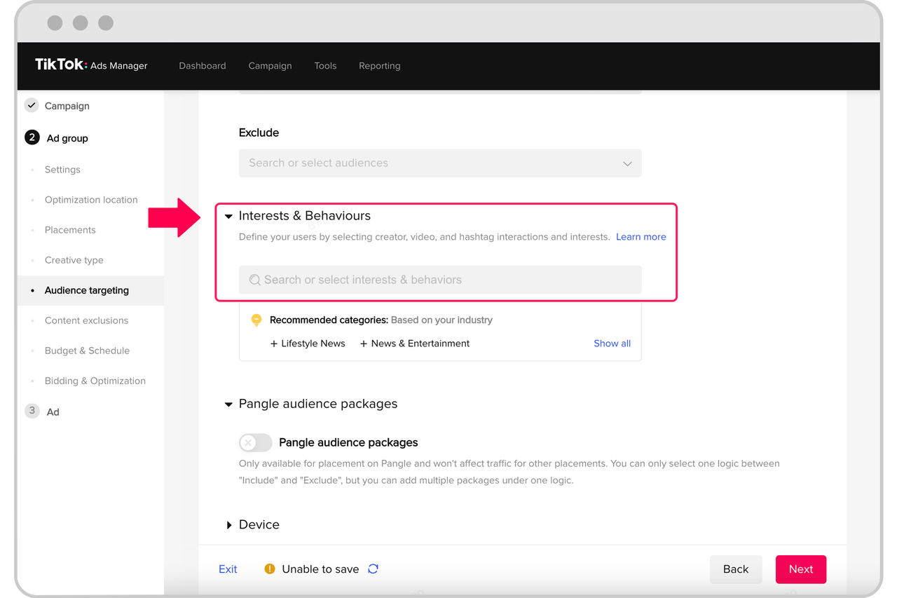 Building custom TikTok audiences for targeted marketing