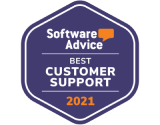 Software Advice Best Customer Support 2021