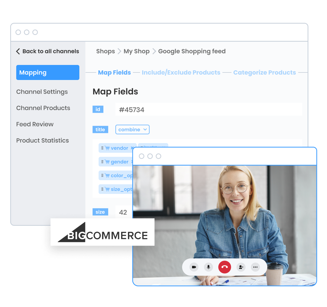 Assisted Google Feed Set Up