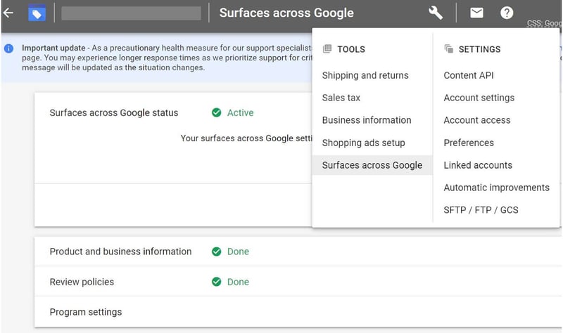 surfaces-across-google