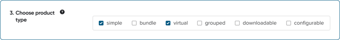 Magento _ Choose Product Type