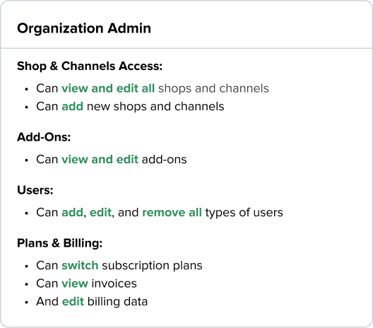 Org Admin