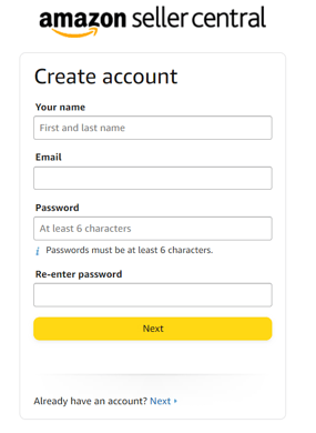 create-amazon-seller-account